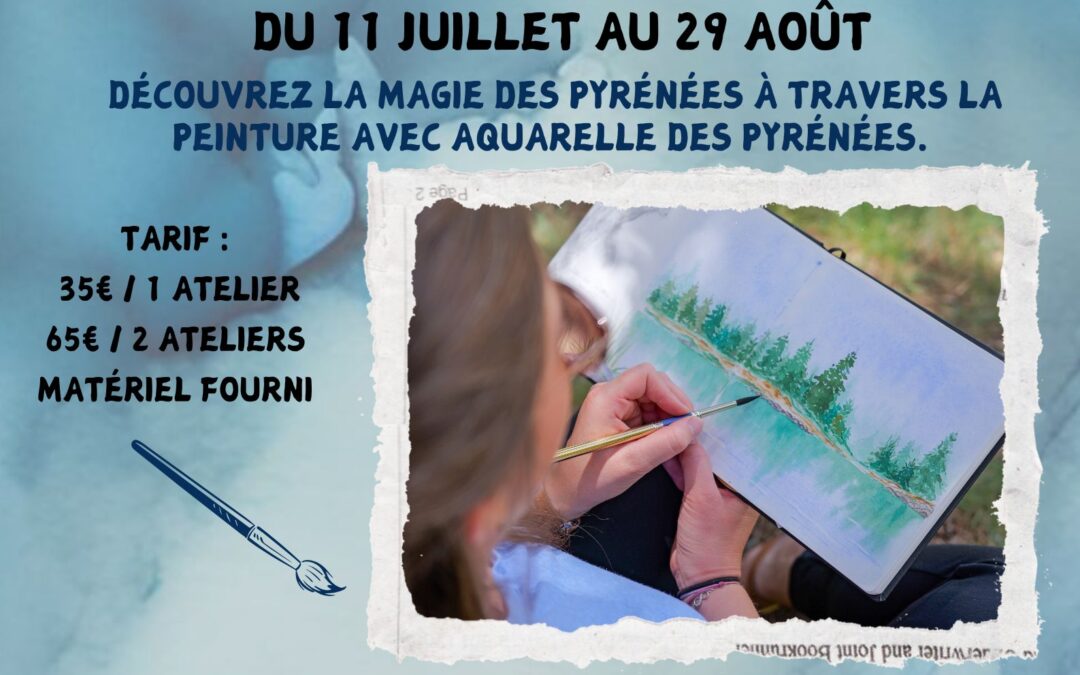 INITIATION A L’AQUARELLE ADULTE