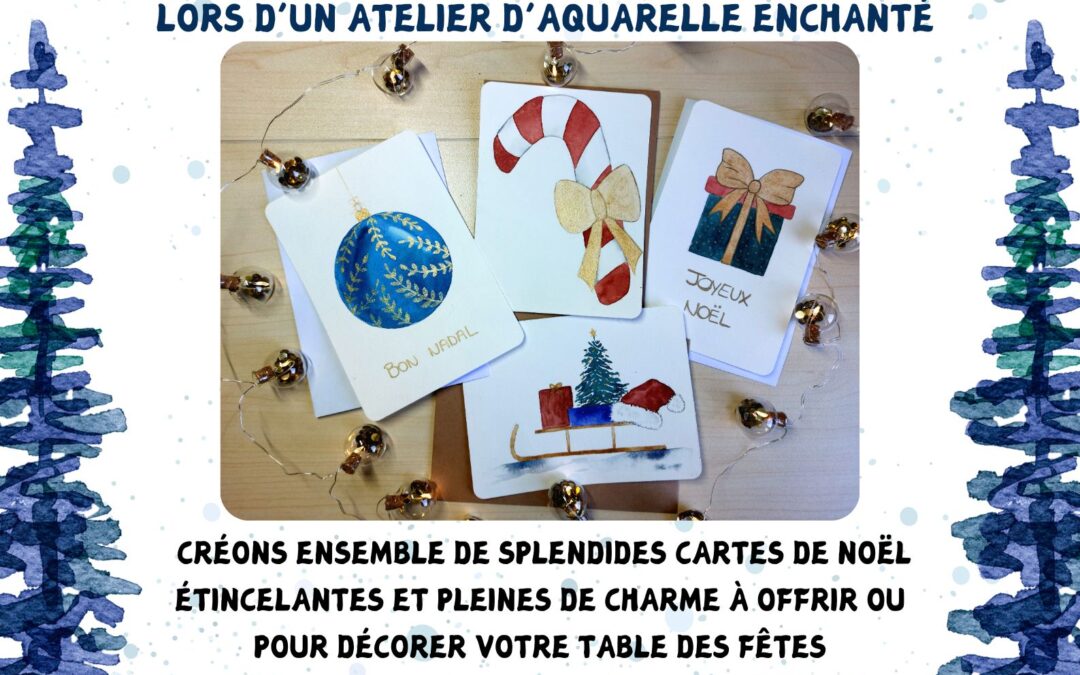 INITIATION A L’AQUARELLE