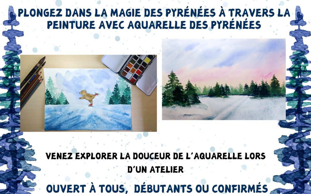 INITIATION A L&rsquo;AQUARELLE ADULTE & ENFANT