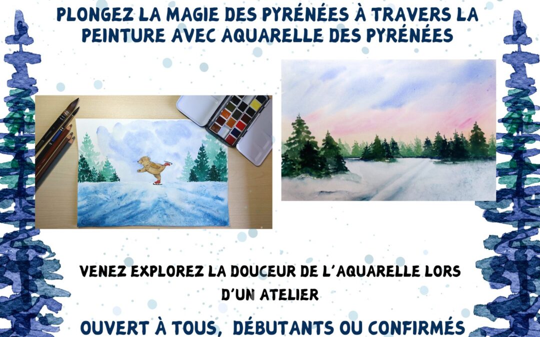 INITIATION A L&rsquo;AQUARELLE ADULTE & ENFANT