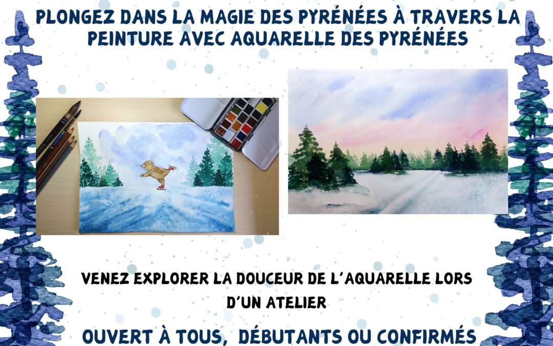 INITIATION A L&rsquo;AQUARELLE ADULTE & ENFANT