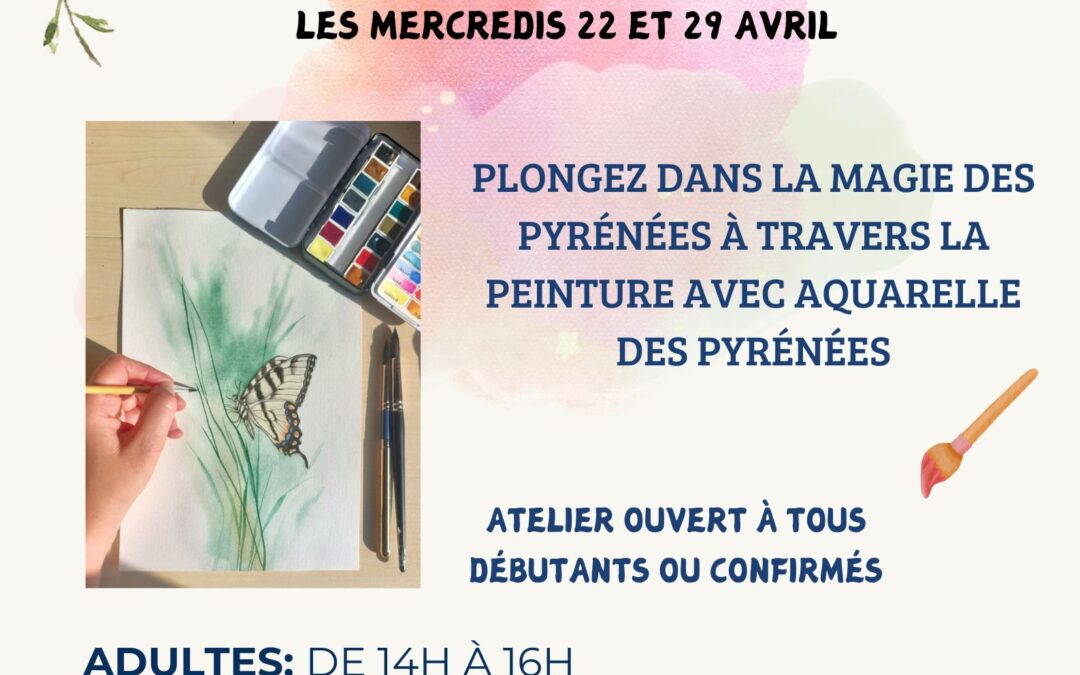 INITIATION A L&rsquo;AQUARELLE ENFANT & ADULTE