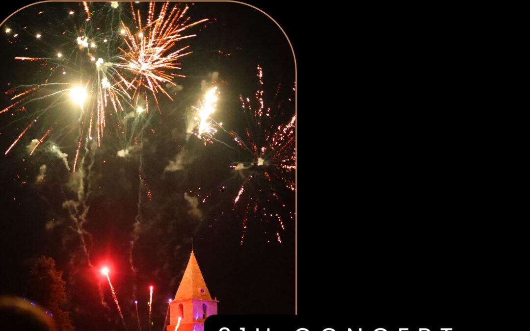 FEU D&rsquo;ARTIFICE PYROMÉLODIQUE & CONCERT