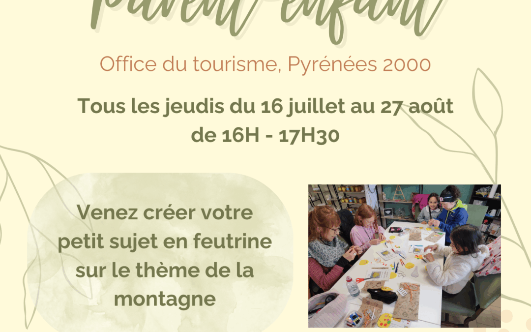 ATELIER COUTURE PARENT ENFANT